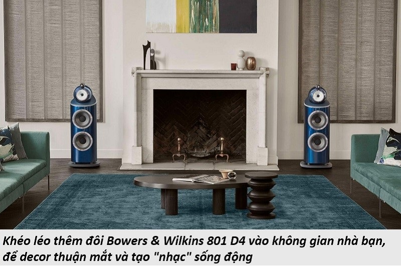 loa Bowers & Wilkins 801 D4 Signature chính hãng