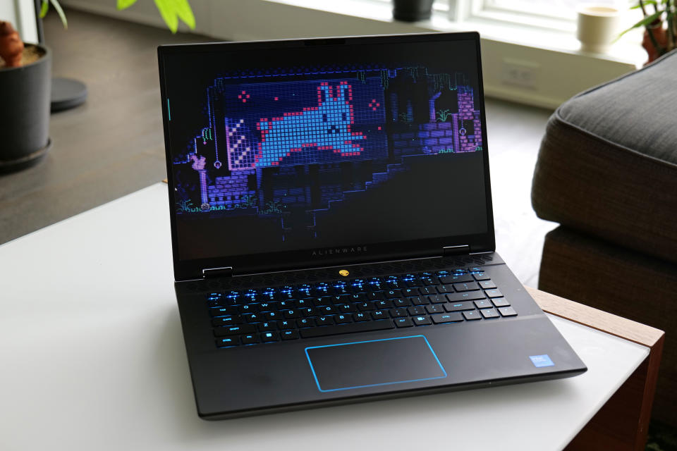 While it doesn't have support for HDR, the 16-inch display on the Alienware m16 R2 does have a speedy 240Hz refresh rate. 