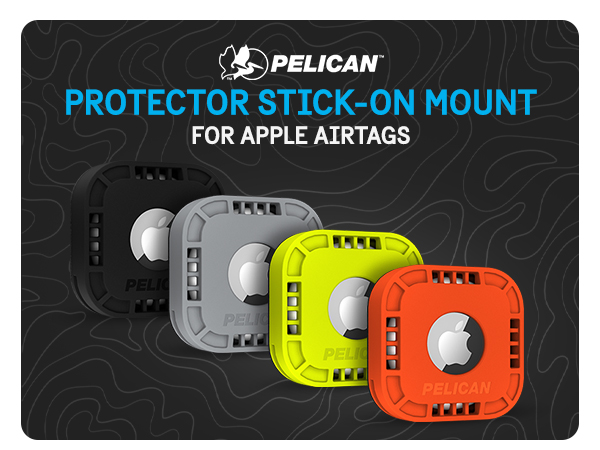 Pelican Adventurer Stick on Mounts for Apple AirTags