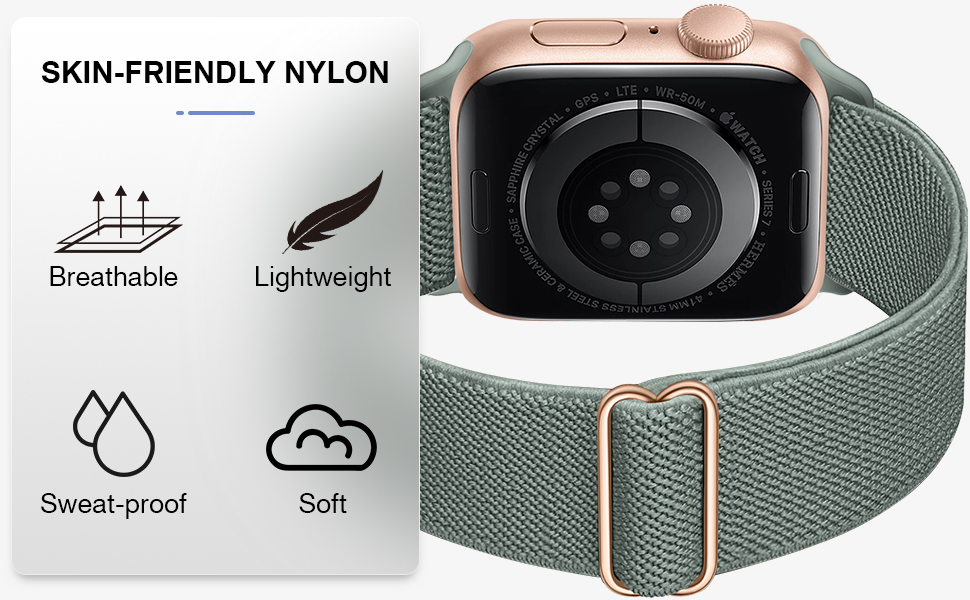 dây đeo apple watch 40mm dây đeo thể thao apple watch dây đeo apple watch 38mm cho nữ co giãn 