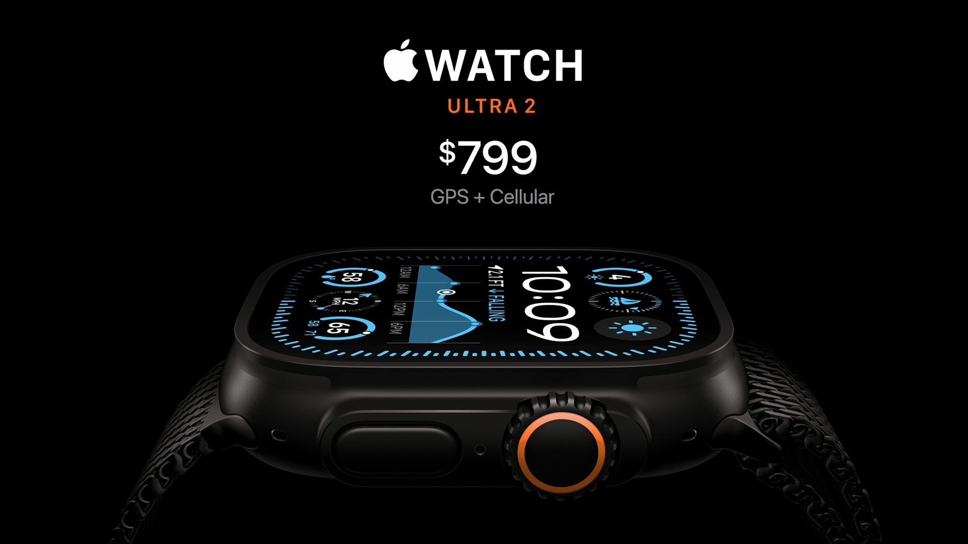 Không có Watch Ultra 3, Táo khuyết mang tới Apple Watch Ultra 2 phiên bản màu Đen mới