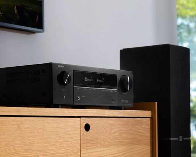 Amply Denon AVR-X1800H thiết kế sang trọng, tinh tế phù hợp với nhiều khôn gian phòng của bạn