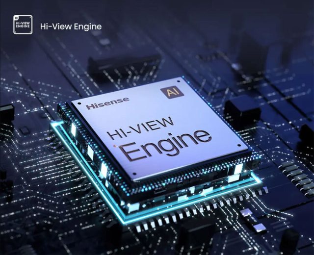 Hiệu suất làm việc vượt trội với chip xử lý Hi-View Engine tiên tiến