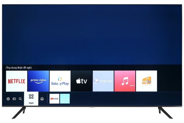 Smart Tivi Samsung 75 inch 4K UA75AU7000 hệ điều hành