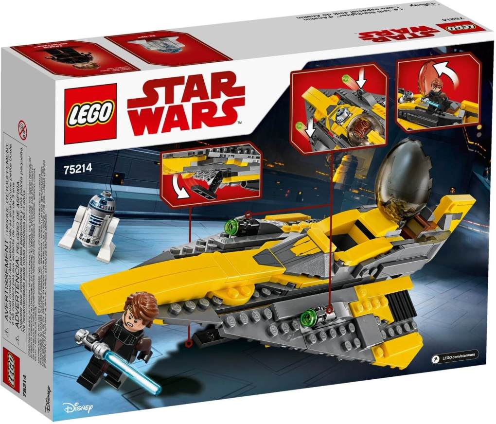 Mua đồ chơi LEGO 75214 - LEGO Star Wars 75214 - Phi Thuyền Jedi của Anakin (LEGO 75214 Anakin's Jedi Starfighter)