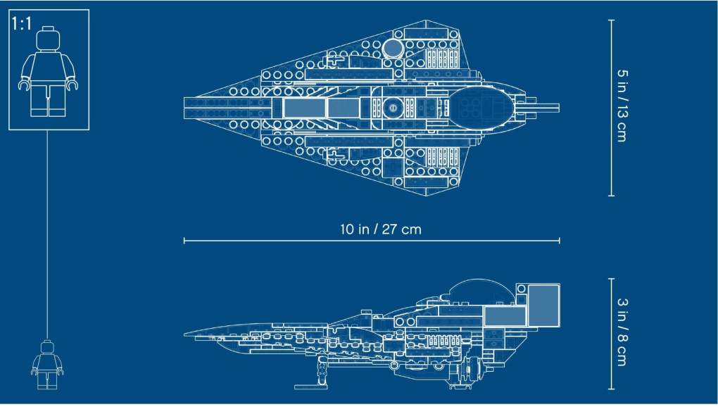 Mua đồ chơi LEGO 75214 - LEGO Star Wars 75214 - Phi Thuyền Jedi của Anakin (LEGO 75214 Anakin's Jedi Starfighter)