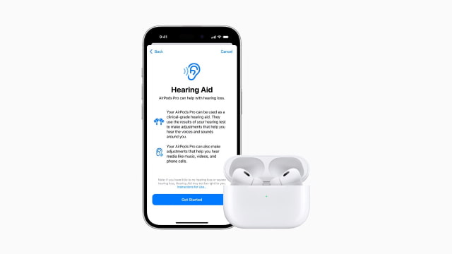 Apple Releases AirPods Pro 2 Firmware Update to Enable Hearing Test, Hearing Aid, Hearing Protection