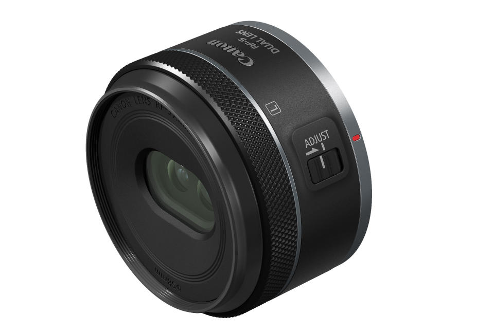 Canon RF-S7.8mm F4 STM Dual lens for VR content