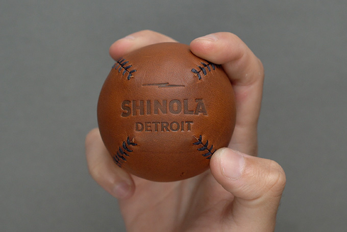 Shinola Leather Baseball 1