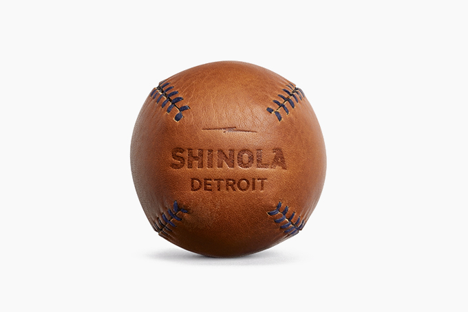 Shinola Leather Baseball 2