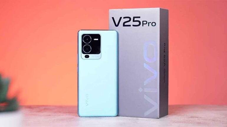 vivo v25 pro thiết kế