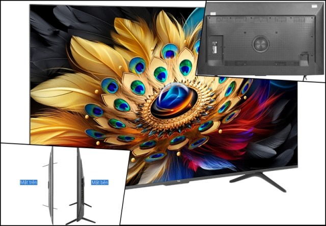 Google Tivi QLED TCL 4K 55 inch 55C69B