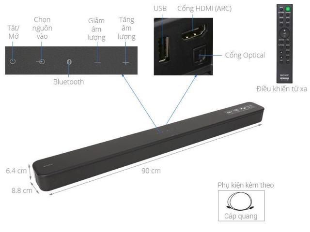 Loa Sound bar Sony HT-S100F