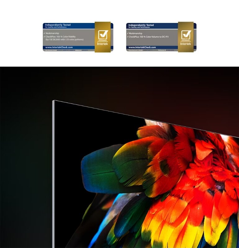 Smart tivi OLED LG 4K 65 inch 65A3PSA chất lượng màn hình