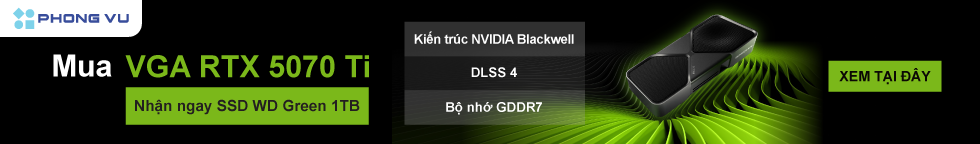 Thẻ Màn HÌnh Vga Nividia RTX 5070 TI